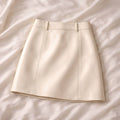 Faux Leather Mini Skirt