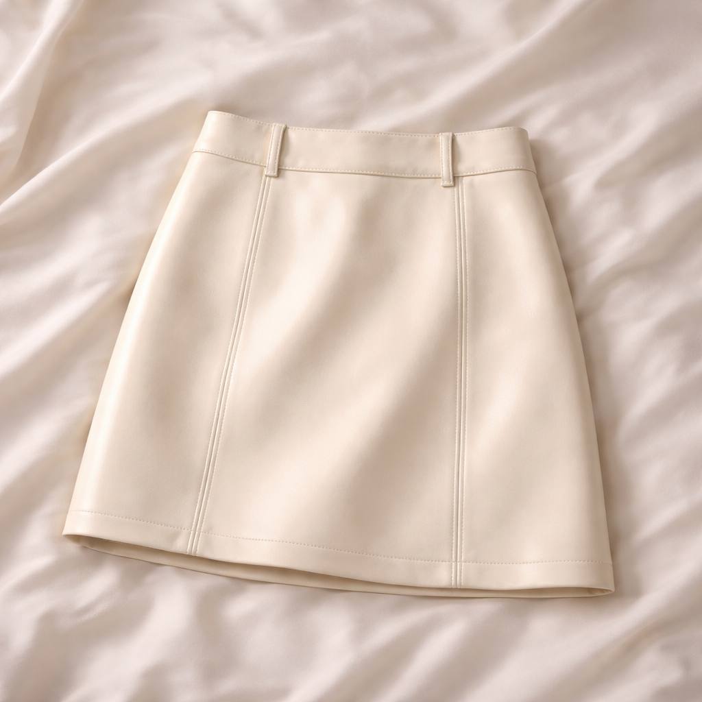 Faux Leather Mini Skirt