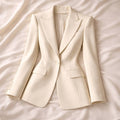 Structured Blazer with Accent Shoulders