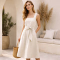 Linen Midi Dress